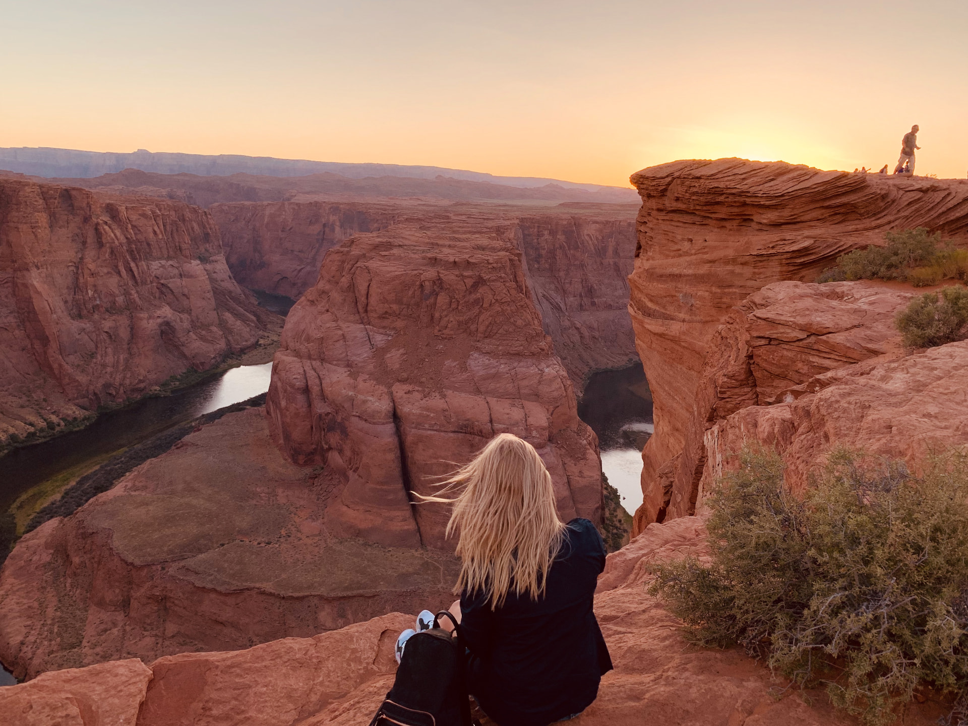 Horseshoe Bend, last light